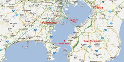 الخريطة خليج طوكيو