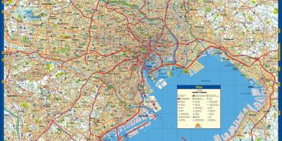 خريطة الشارع طوكيو